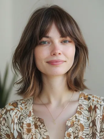 Hairstyle ideas with bangs - Artofit