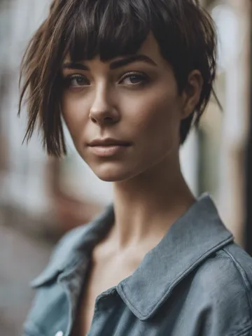 23+ Cute Bangs Hairstyles For Short Hair » Hairstylester
