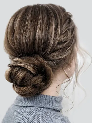 bun hairstyles step by step