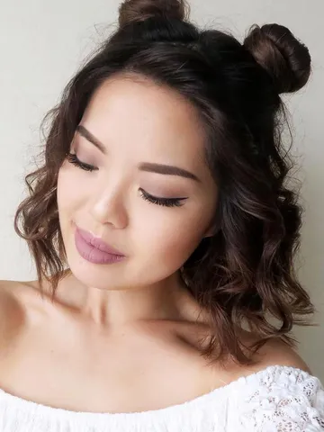 easy cute messy buns