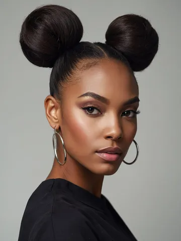 41 sleek bun hairstyles for black women a style guide