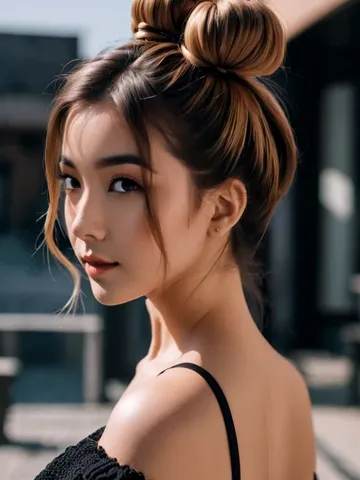 explore cute bun hairstyle ideas for a stylish look only hai
