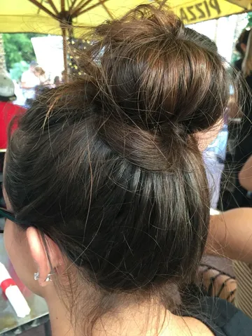 cute messy bun bun hairstyles for long hair big bun hair bun
