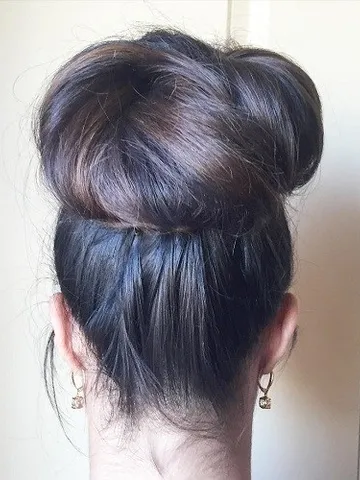15 cute buns updos 2020 bun updo hairstyles for women and gi