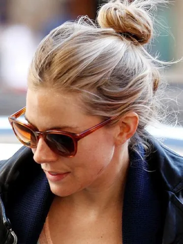 beautiful messy high bun hairstyles to try pretty designs