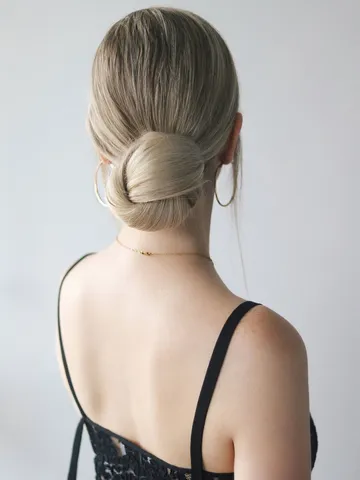 how to make a bun hairstyle step by step at russell fancher