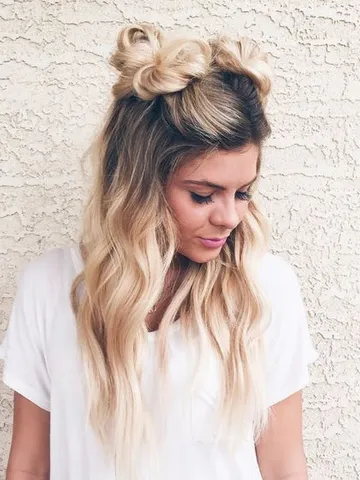 16 super cute space bun hairstyles you can try this year sty