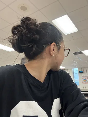 cute bun hairstyle in 2025 bun hairstyles cute bun hairstyle