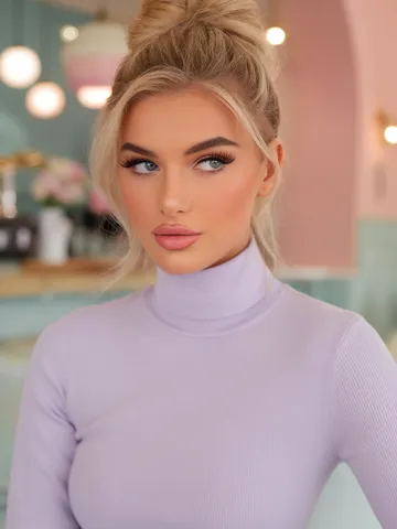 spring bun hairstyle 2025 messy blonde high bun with soft la
