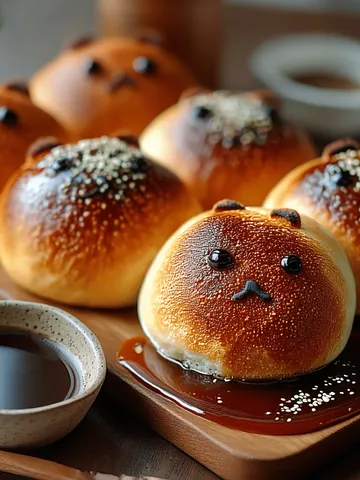 cute coffee buns