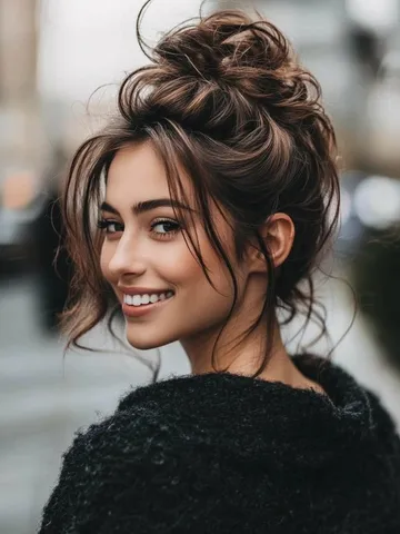 23 reasons to love messy buns for your medium hair in 2025 b