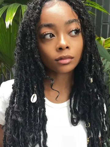 14 beautiful goddess locs hairstyles artofit
