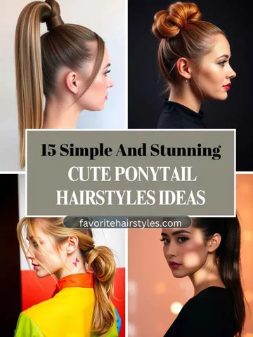 15 simple and stunning cute ponytail hairstyles ideas favori