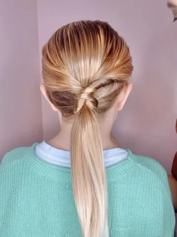 pretty ponytails 2 easy hairstyles for you to try stylish li