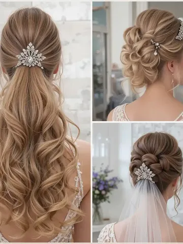 40 hairstyles for a wedding that complement any dress style
