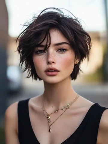 top short choppy haircuts for a modern edgy look short layer