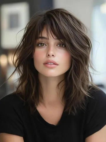 trendy medium length shag haircuts effortless style and vers