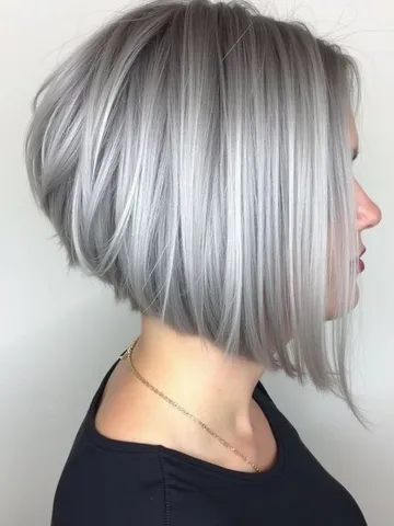 27 grey bob hairstyles 2024 in 2025 grey bob hairstyles grey
