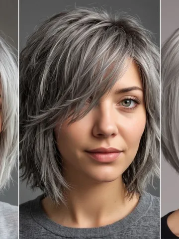 24 grey bob hairstyles ideas 2025 fashion trend hacks