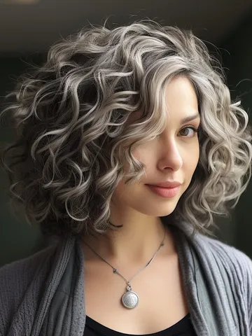 unleashing voluminous curls with color haircuts for curly ha