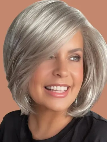 50 elegant grey bob hairstyle ideas for women of all ages