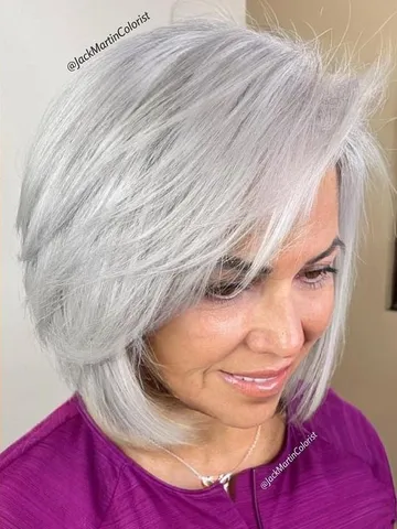 20 gray bob haircuts so beautiful you ll be obsessed