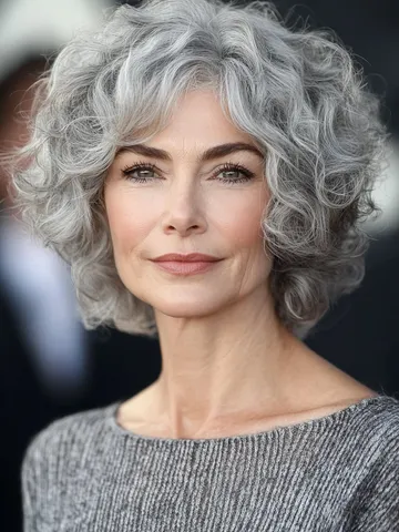 25 surprisingly amazing hairstyles for older women with curl