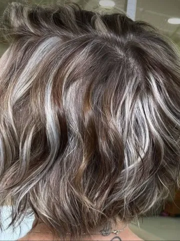 pin by sabrina bates on hair grey hair looks blending gray h