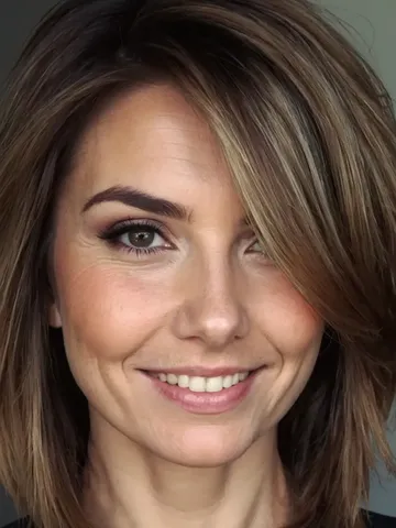15 adorable hairstyles for moms with oval faces in 2024 puls