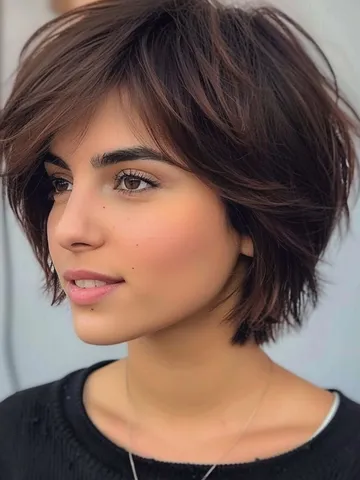 short hairstyles for round faces 30 flattering cuts to try n