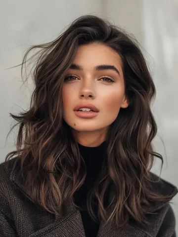 medium wavy hairstyle ideas for effortless chic looks wavy h