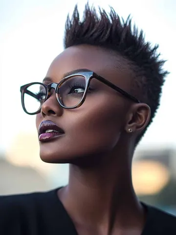 21 hairstyles for women with glasses stylish to complement a