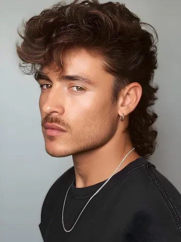 23 textured mullet styles for men with wavy hair