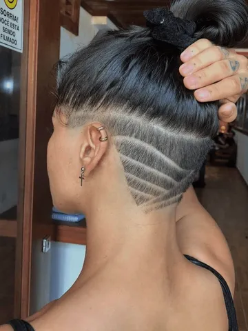 undercut hairstyle women tumblr