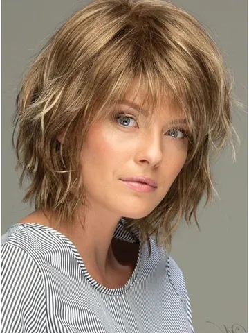 20 best ideas of medium length choppy layers hairstyles medi