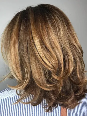 medium hairstyle with long layers hair styles medium length
