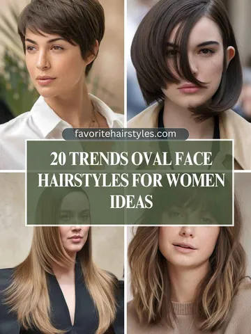 oval face hairstyles for women ideas