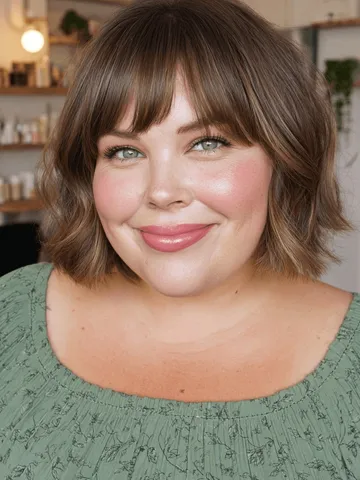 25 ultimate haircuts for plus size women with round faces th