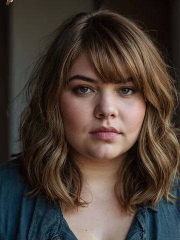 18 flattering medium length haircuts for plus size women