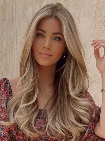 long layered haircut thick hair