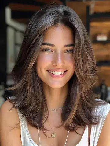 30 of the best medium length hairstyles with layers pretty d