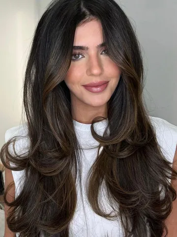 50 different styles of layered haircuts dimensional balayage