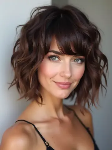 27 layered shag haircuts with fringe for every face shape ke