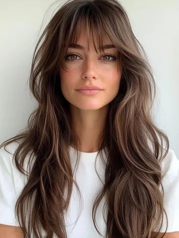 curtain bangs with layers 18 must try hairstyles cabelo com
