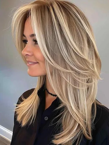 15 trendy shoulder length layered haircuts for women