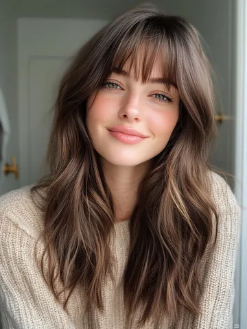 34 must see long layered hairstyles with bangs for 2025 arto
