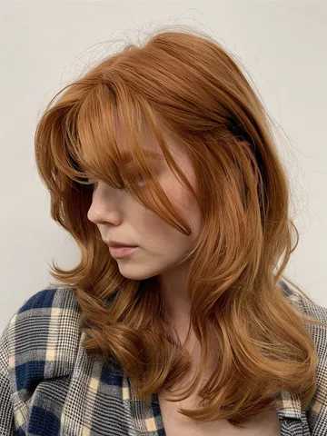 26 trendy mid length haircuts 2025 layers bangs styles for a