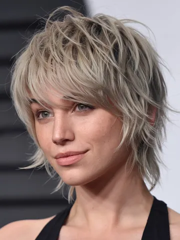layered long pixie cuts are a go to style for making a state