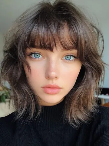 39 flattering medium hairstyles perfect for thin hair messy
