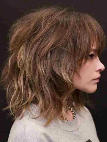 what are some best ideas for a messy layered hairstyle
